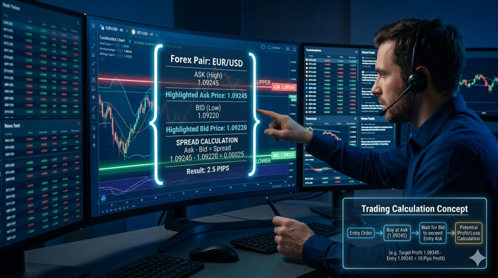 Gatii bid fi ask forex trading keessatti agarsiisu.