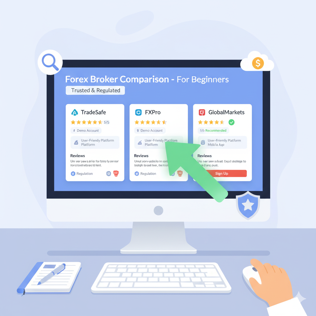 Beginner Forex trader amanamaa broker filachuuf ilaalaa jiru