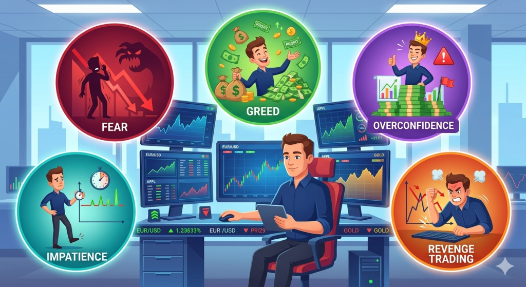 dangerous emotions in forex trading explained