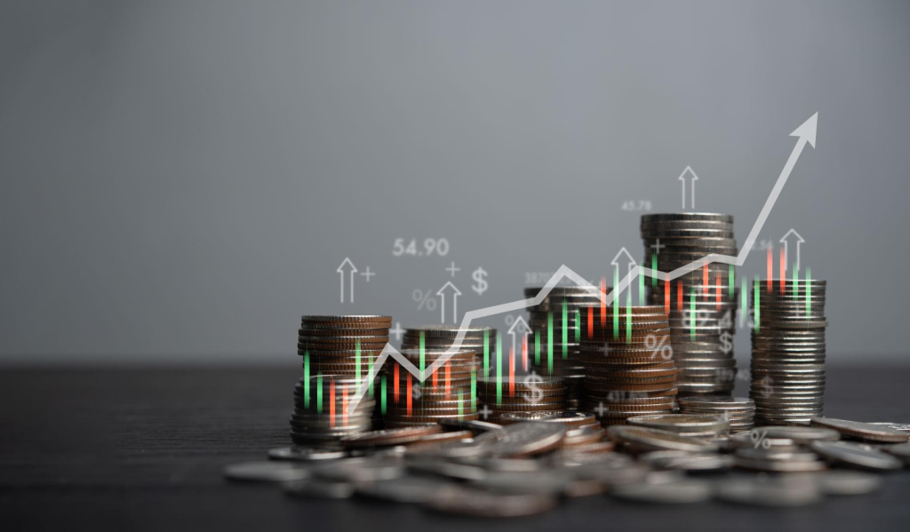 index stock market investor profit growth and forex exchange currency global