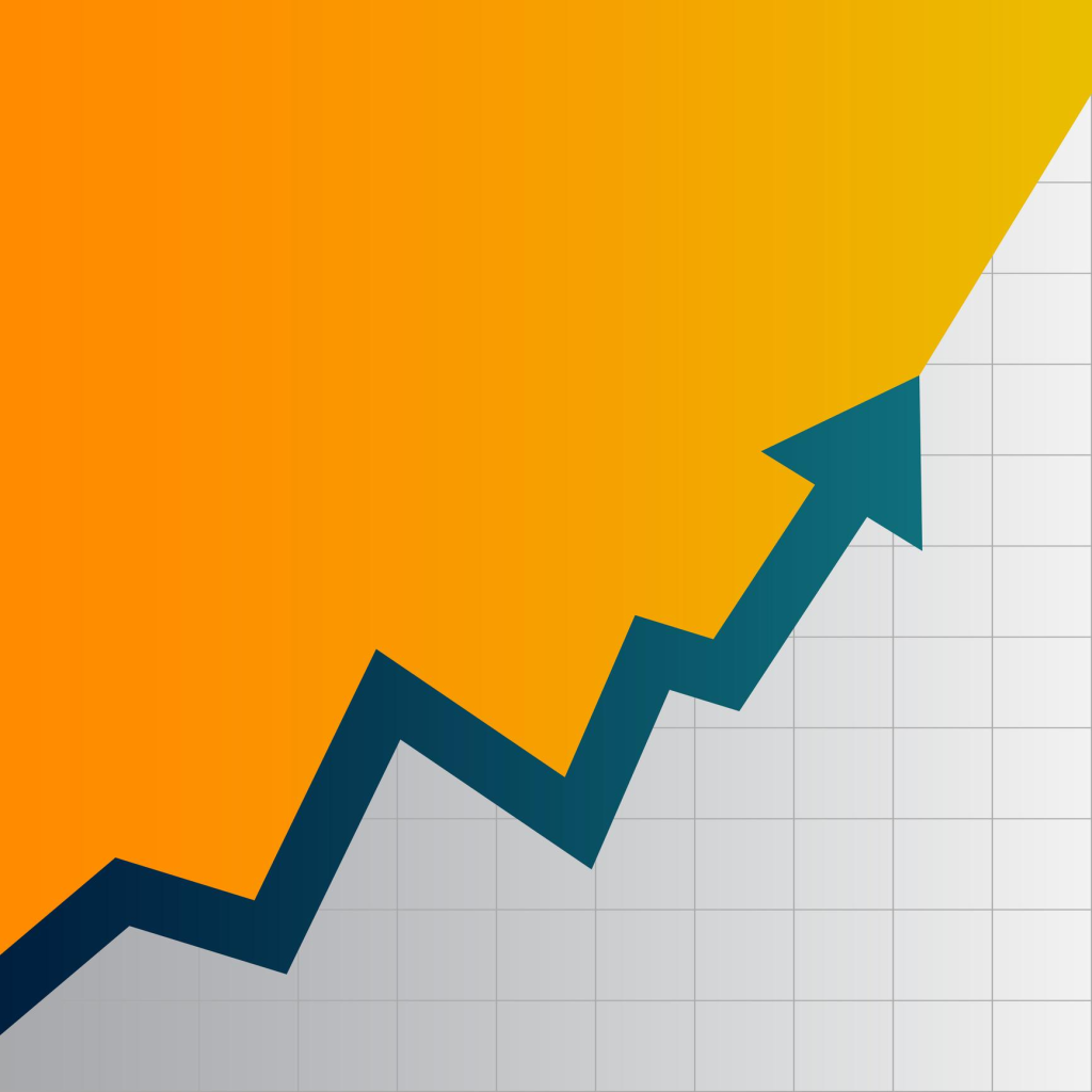 Success business grow economic boom financial positive stock forex trading profit