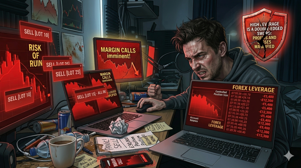 Revenge trading destroying beginner forex accounts