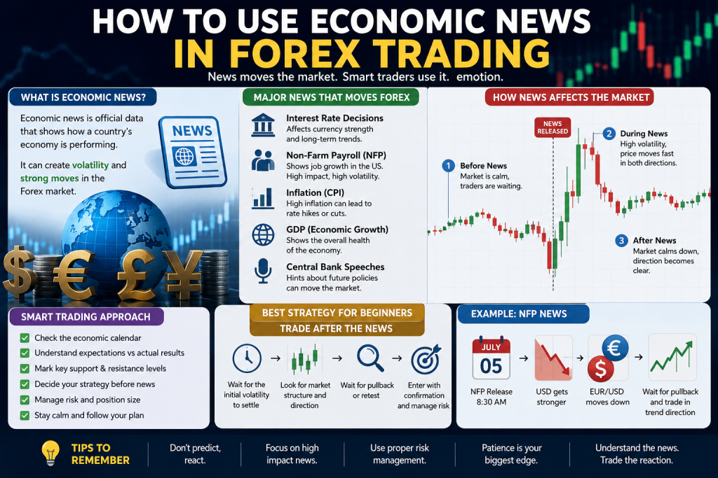 How to use economic news in Forex trading